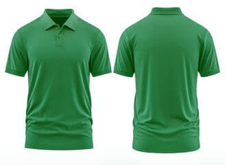 1200 GMS HIGH QUALITY POLO GREEN