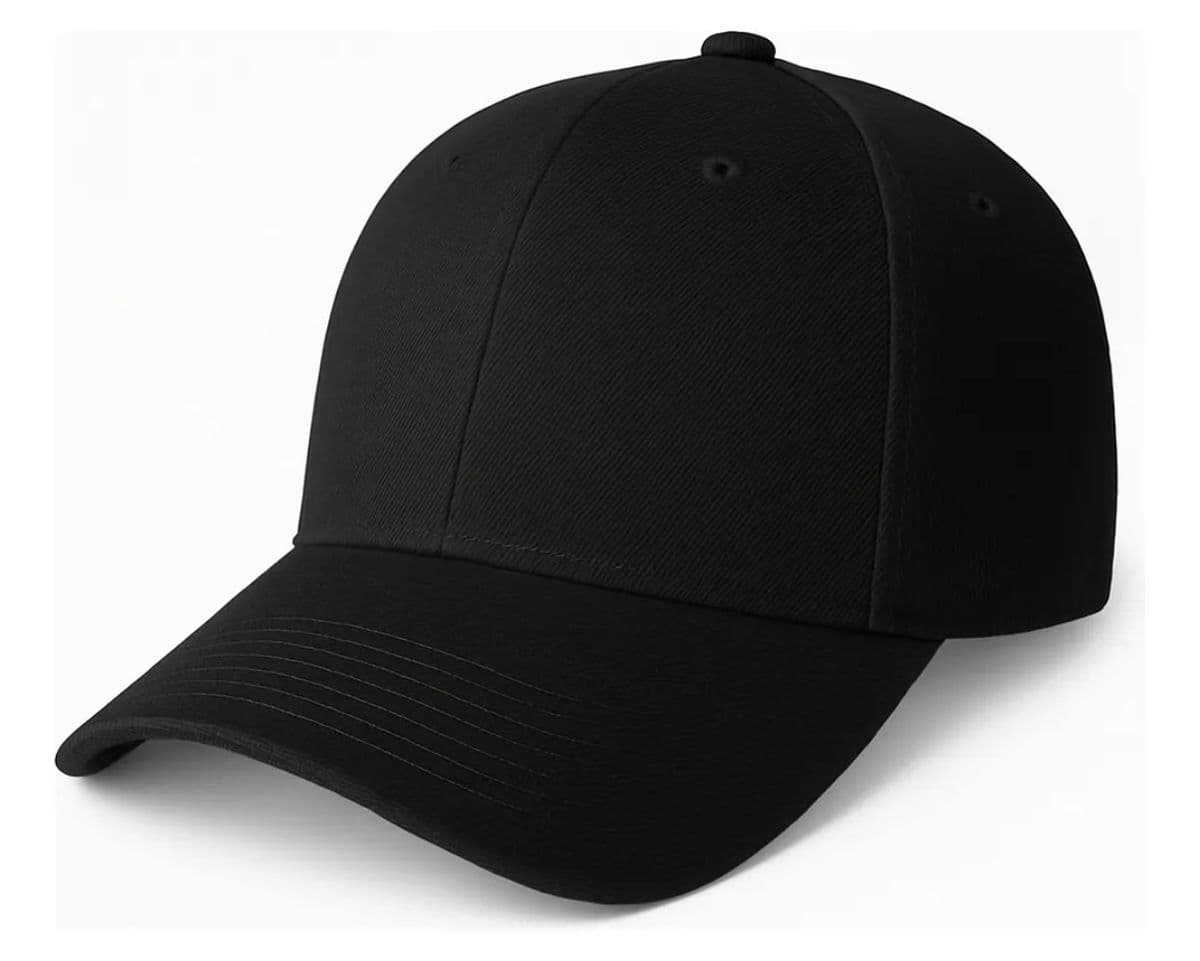 PLAIN BLACK CAP